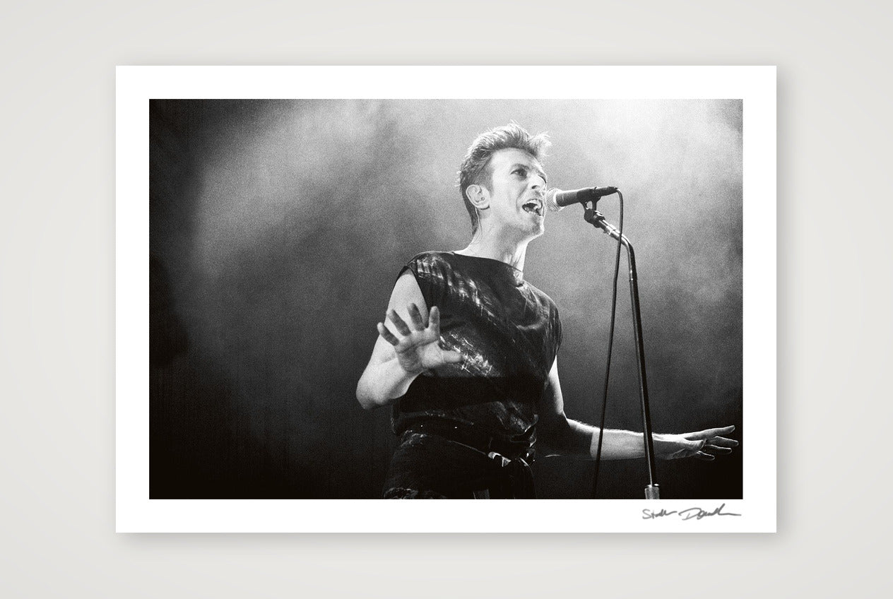 David Bowie - Tao Jones Index secret show - Phoenix Festival 1997 — A2 (59×42cm, 23×17") Print only
