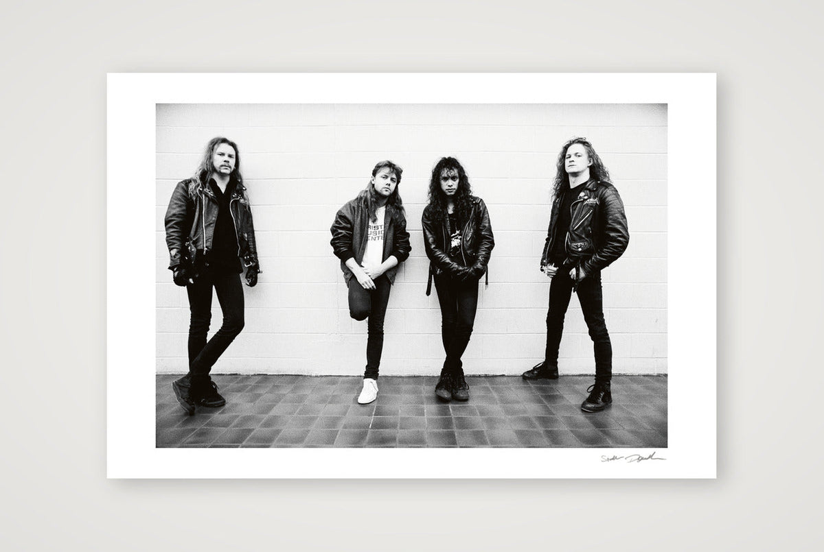 Metallica- Houston 1989 - Up Against The Wall — 60×40cm, 24×16" Print only