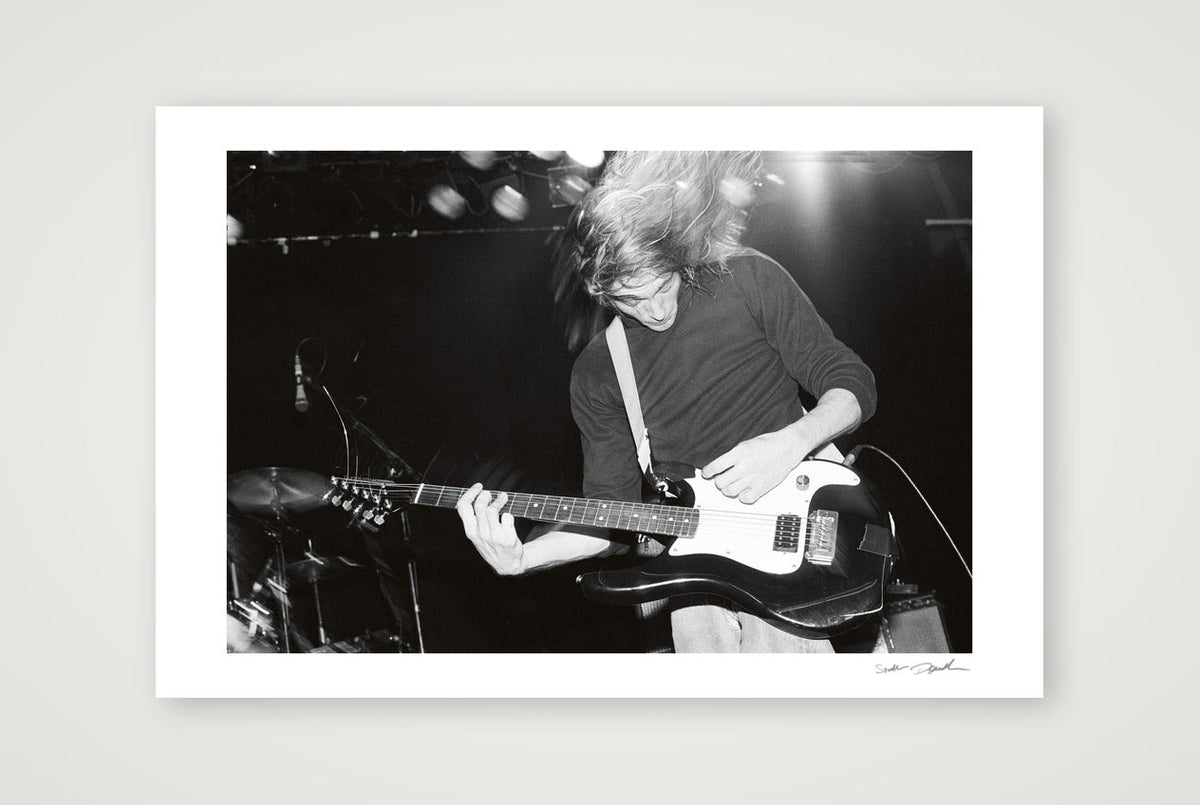 Kurdt Cobain - Live 1989 - Thoughtful — 60×40cm, 24×16" Print only