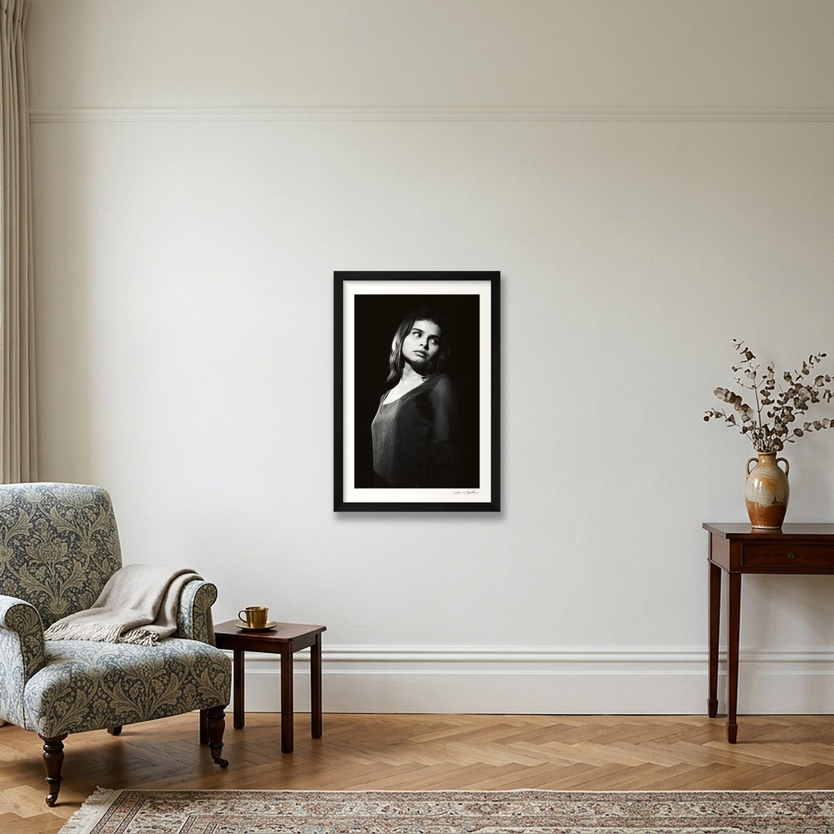 Hope Sandoval - Mazzy Star - Frame 22A 21 — 30×45cm, 12×18" Black Frame