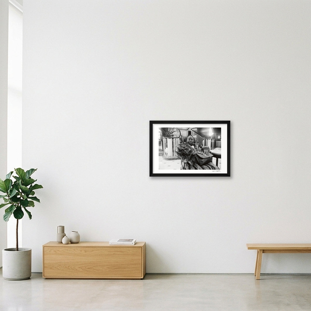 Nine Simone - Take The Damn Photo — 45×30cm, 18×12" Black Frame