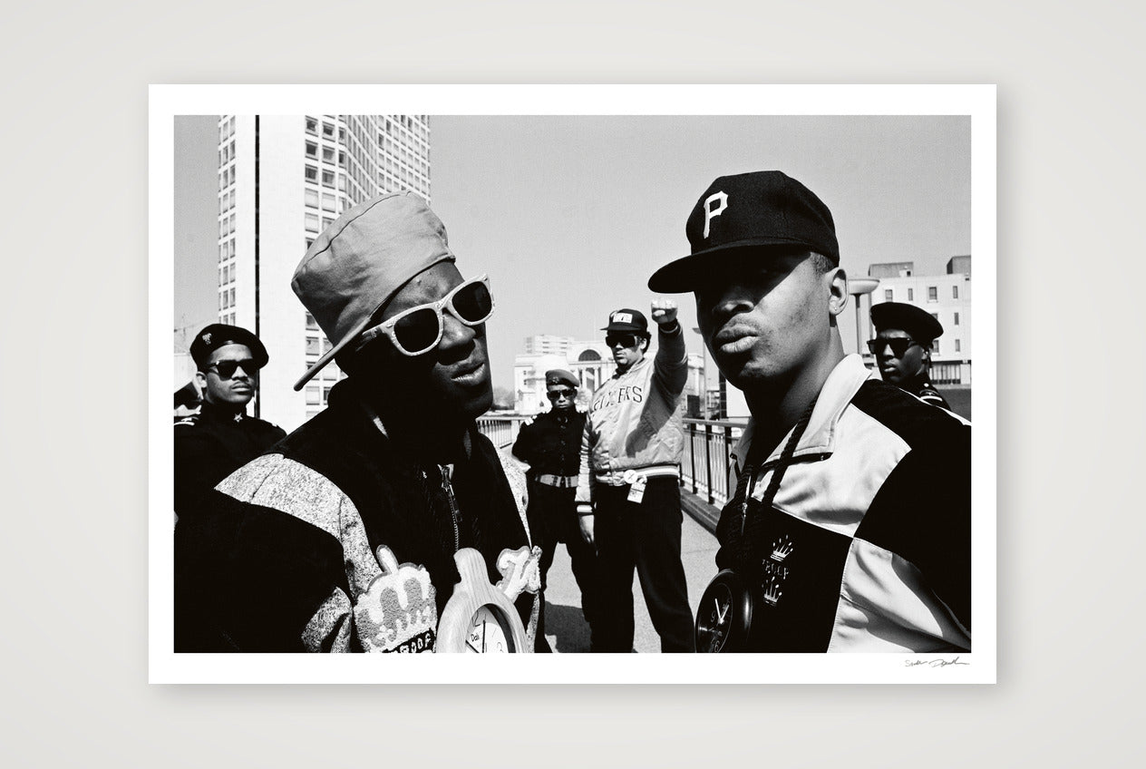 Public Enemy - 1988 - Chuck D and Flavor Flav — A1 (84×59cm, 33×23") Print only