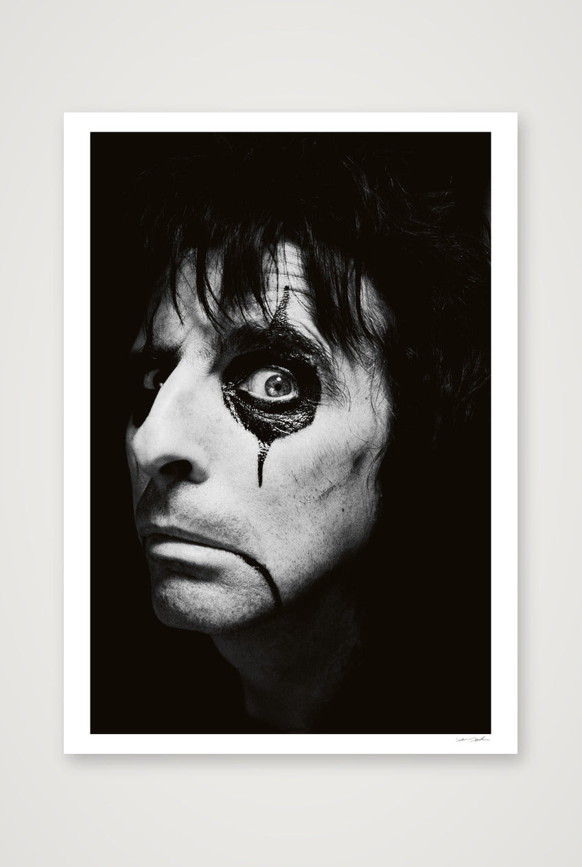 Alice Cooper AutoBiography Cover - London 1986 — A0 (84×119cm, 33×47") Print only