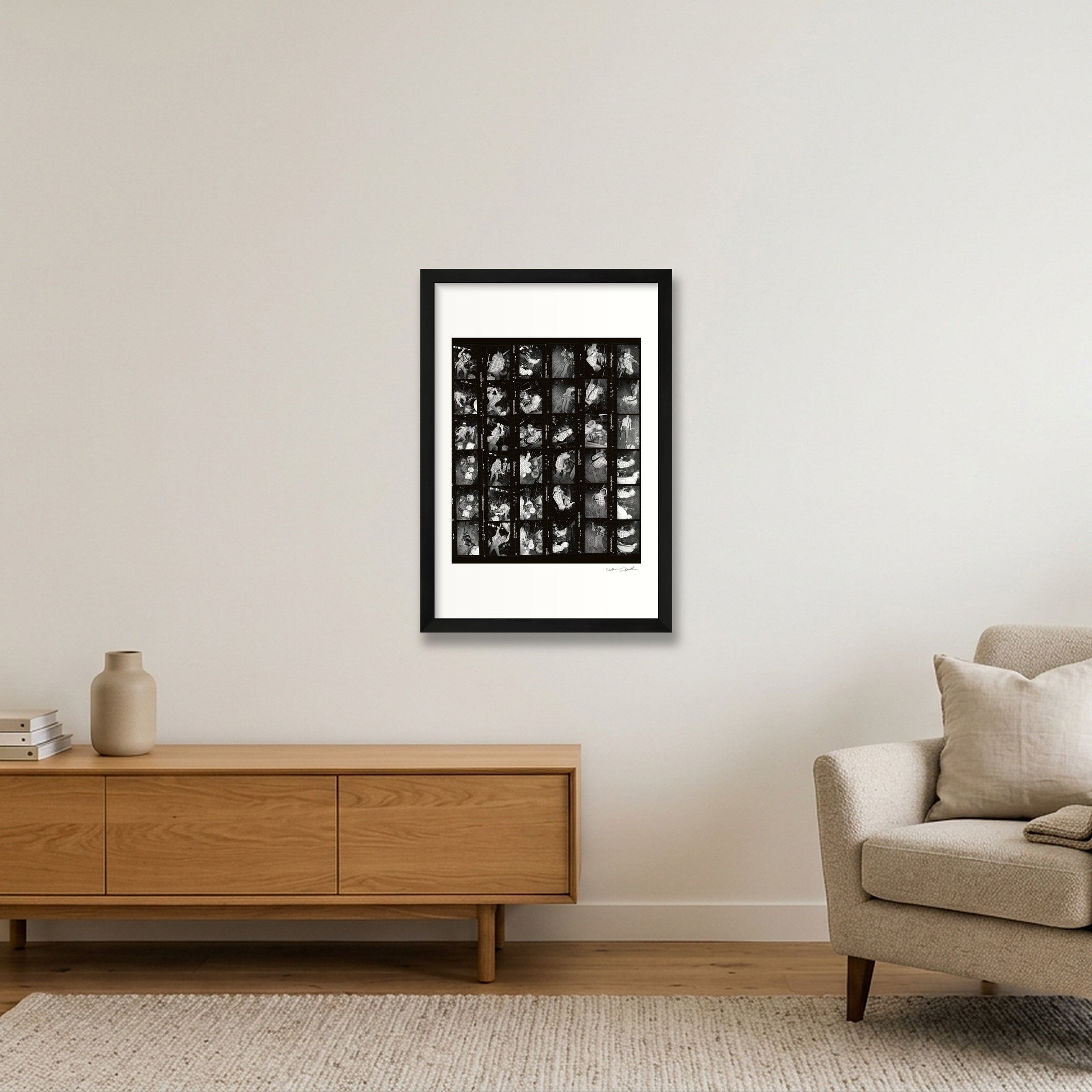 Nirvana - Pyramid Club NYC - The Whole Story — 30×45cm, 12×18" Black Frame
