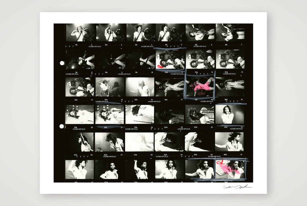 Prince - Nude - Contact Sheet A — 50×40cm, 20×16" Print only