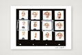 Eminem - Eyes Wide Open - Cross Process - Contact Sheet — 42×30cm, 17×12" Print only