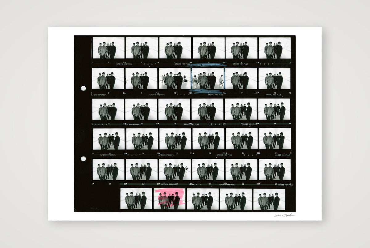 Oasis – Manchester Airport - Contact Sheet 49C — A1 (84×59cm, 33×23") Print only